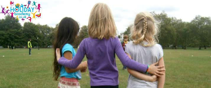 Games in Primrose Hill children's holiday camp activities